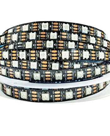 WS2812B taśma LED RGB pasek LED 5m 5V 5050 300 LEDs IP30 elastyczna cz