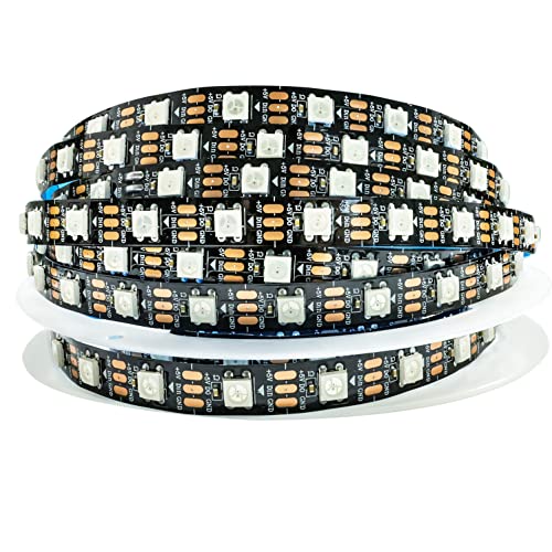 WS2812B taśma LED RGB pasek LED 5m 5V 5050 300 LEDs IP30 elastyczna cz