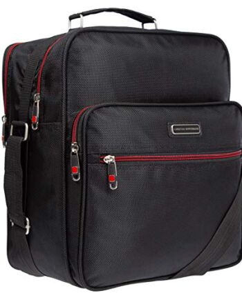 Christian Wippermann Asortyment torba na ramię torba robocza torba męska czarna w formacie pionowym, czarny, 30 x 33 x 15 cm