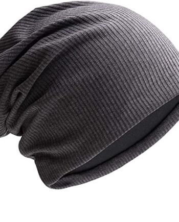 BRGUR Luźna czapka dla mężczyzn/kobiet, oddychająca i elastyczna czapka z czaszką Uniseks Luźna czapka