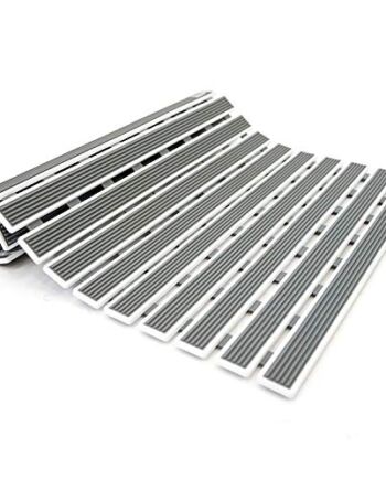 Tatkraft Bond rutschfest Badewannenmatte, Duschmatte, Badematte mit Sa