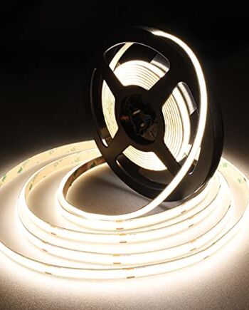 Taśma LED BERIXDEEP COB DC24V, Jednolita RGBIC LED ze złączem, szeroko