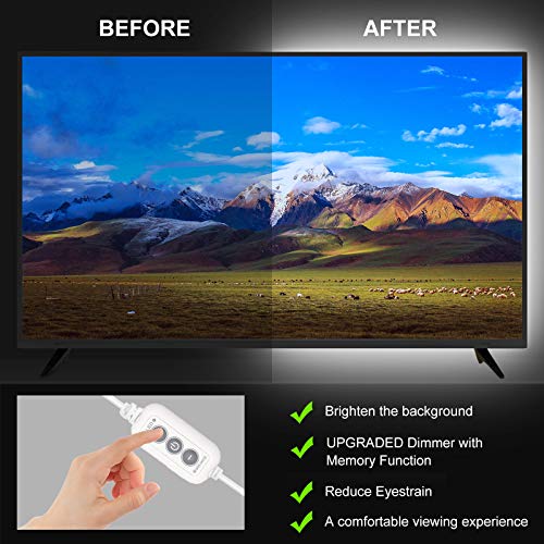 PAUTIX Taśma LED COB USB 5V zimna biel 2m 640LED 6000K,możliwość ściem - obrazek 7