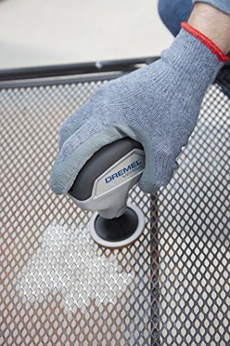 Dremel Versa PC10 zestaw do czyszczenia – bezprzewodowe narzędzie do czyszczenia z 9 wielozadaniowymi tarczami, szczotka szczecinowa i osłona przeciwbryzgowa dla szybszego i łatwiejszego czyszczenia - obrazek 2