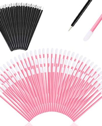 150 szt. jednorazowy zestaw pędzli do makijażu, DanziX szminki aplikatory pędzel do eyelinera zestaw kosmetyków do makijażu