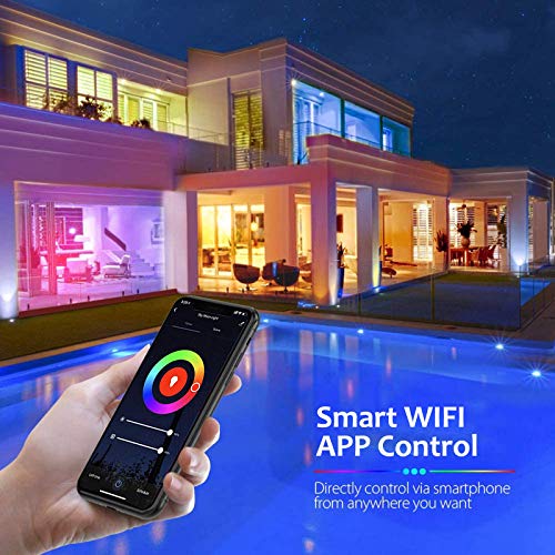 Taśmy LED WiFi 20M / 65,6Ft, LUXONIC Smart RGB LED Stripes Zmiana kolo - obrazek 3