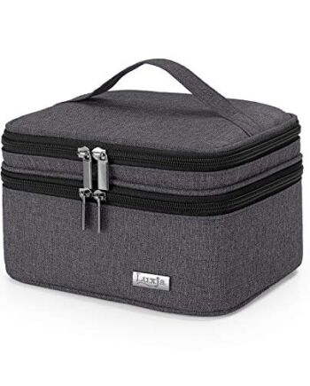 Luxja Dwuwarstwowa torba na olejki eteryczne, pomieści 30 butelek (5 -