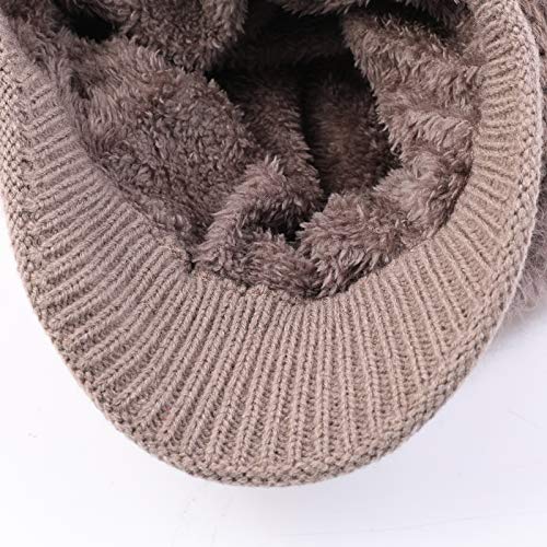 Czapka z daszkiem gazeciarz czapka dla kobiet gruba polarowa podszewka - obrazek 3