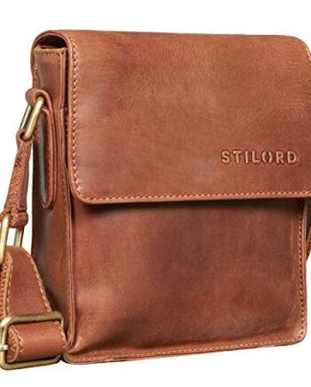 STILORD "Nate" torba męska skórzana mała torba na ramię torba męska to