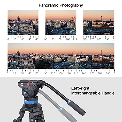 SIRUI SH-25 statyw do broadcastów Starter z wyświetlaczem wideo - obrazek 6