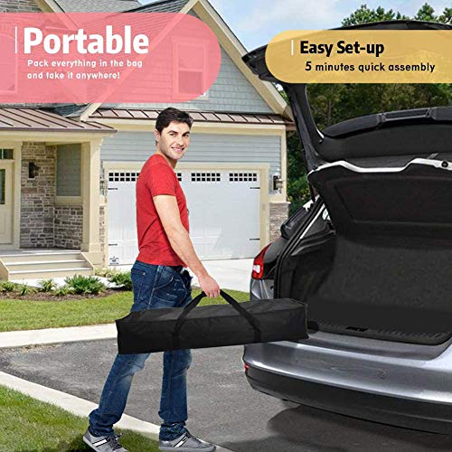 ESMART Professional MIMOBI Składana Rama Projektor Ekran 300 x 168 cm (135") 16:9 | Projektor do kina domowego Ekran projekcyjny Outdoor Aluminiowa rama Ekran LCD LED - obrazek 3