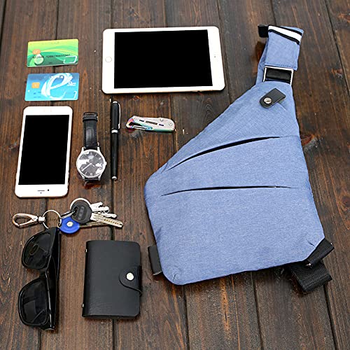 Torba crossbody unisex antykradzieżowa szarfa - obrazek 6