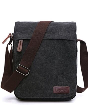 LOSMILE Płócienne torby na ramię, męska torba listonoszki, Torby na la