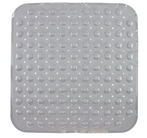 Brandsseller mata prysznicowa ok. 53 x 53 cm, mata do wanny z wypustka