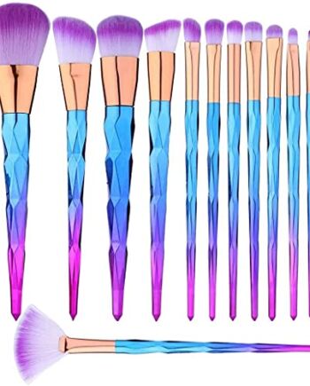 12 szt. zestaw pędzli do makijażu premium podkład mieszanie różu korektor do twarzy usta pędzle