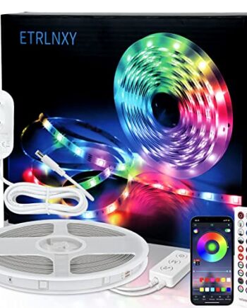 Taśma LED 20M, 24V taśma LED RGB, SMD 5050 Paski Led sterowana za pomocą aplikacji i pilota, z trybem muzycznym, Wi-Fi, 16 milionów kolorów, 28 trybów dynamicznych, do domu, sypialni, kuchni, imprezy