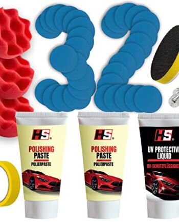 HS | Zestaw do regeneracji lamp samochodowych | Poprawa bezpieczeństwa