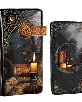 Nemesis Now B3939K8 Witching Hour Lisa Parker wytłaczana torebka 19 cm czarna, PU, 18,5 cm