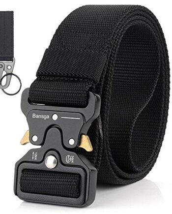 Taktyczny Pasek, Heavy Duty Regulowany Wojskowy Styl, Nylonowy Pasek z Klamrą ze Stopu Cynku, Wojskowe Szybkie Zapięcie, Klamra w Talii