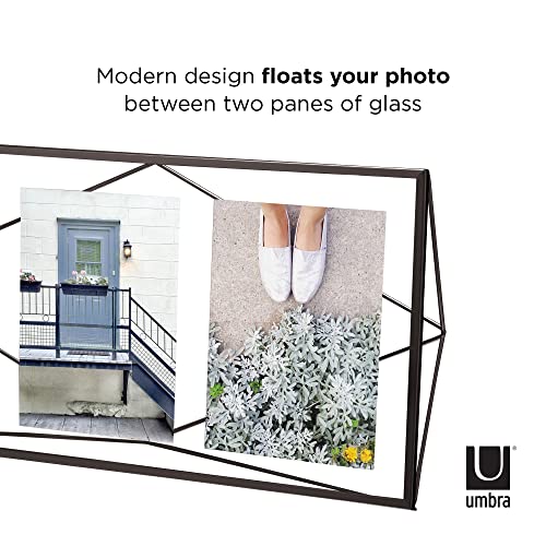 Umbra Prisma Ramka na zdjęcia kolaż 13 x 18 cm - ściana i stół, wiele ramek na 3 zdjęcia, zdjęcia, druki artystyczne i wiele innych, metalowa, czarna - obrazek 6
