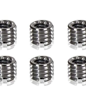 FOTOBETTER Adapter gwintu do statywu kamery, 1/4" do 3/8", adapter do statywu, śruba nakrętki konwertera do aparatu wideo, statywu, monopod ballhead uchwytu i światła