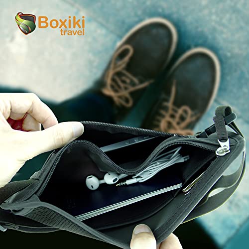 Boxiki Travel Ukryty pasek na pieniądze dla mężczyzn i kobiet - blokuj - obrazek 5