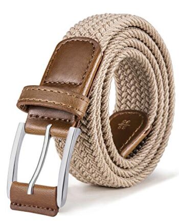 Pasek Męski,BULLLIANT Tkany Elastyczny Pas Biodrowy Pasek dla Mężczyzn