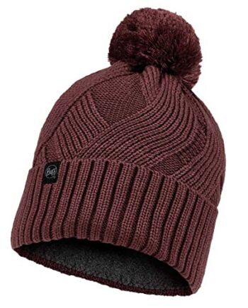 Buff Damska czapka z dzianiny i polaru, dla dzieci, czarna, jeden rozmiar