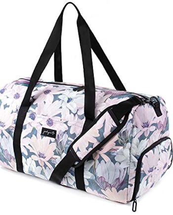 Jadyn B Damska torba podróżna o wielkości 55,9 cm z przegródką na buty