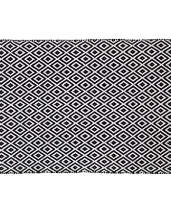 Sealskin Trellis Dywanik Łazienkowy, Czarny, 90 X 60 cm