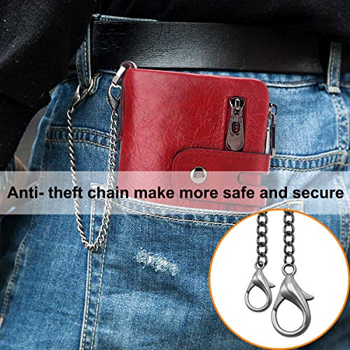 Portfel damski skórzany portfel damski blokujący RFID portfel damski m - obrazek 3