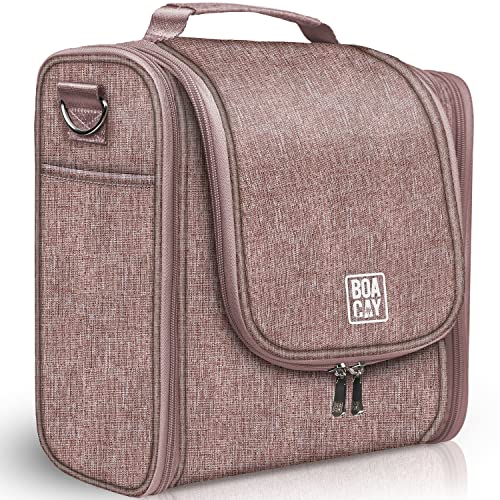 Bardzo Duża Wisząca Kosmetyczka Podróżna dla Kobiet i Mężczyzn, Dziewcząt i Dzieci, Torba na Kosmetyki i Wodoodporny Organizer Łazienkowy na Przybory Toaletowe, Kosmetyki, Makijaż, Pędzle