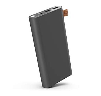 Fresh ´N Rebel Powerbank 18000 mAh USB-C, przenośna ładowarka, 2 porty USB-C i USB, burzowa szarość