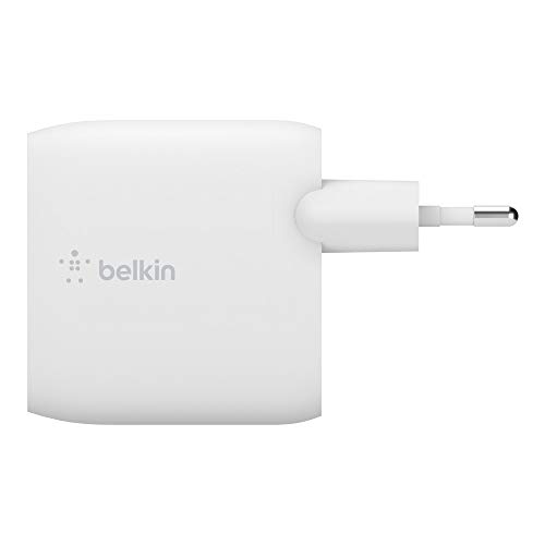 Belkin Boost Charge ładowarka sieciowa USB-A, 24 W, z dwoma portami i kablem USB-A/Micro-USB (do urządzeń takich jak smartfony, tablety, słuchawki bezprzewodowe, power banki i przenośne głośniki) - obrazek 2