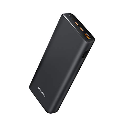 Charmast Power Bank 23800mAh 65W USB C Quick Charge 3.0 Power Delivery zewnętrzny akumulator PD przenośna ładowarka do laptopów, Dell XPS, Lenovo, iPhone 12/11/X/XR, iPad, Huawei, Samsung