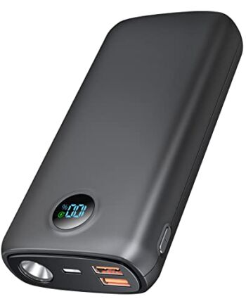 Debopo Power Bank, PD20 W SCP22,5 W, szybkie ładowanie telefonu komórkowego 27 000 mAh (wejście USB C i wyjście) z latarką do Phone 12 11 X Pro Samsung S22 S21 Huawei Xiaomi Google itd