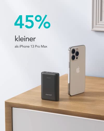 Charmast Mini Power Bank 10400mAh, 20W QC 3.0 kompaktowy Powerbanki USB C Power delivery zewnętrzny akumulator kompatybilny z iPhone 13/12/11/X/8, iPad, Samsung, Huawei, Xiaomi - obrazek 9