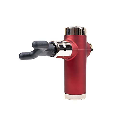 PNI FG8097 masażer wibracyjny, 6 głowic do masażu, 4 poziomy intensywności, akumulator 2500 mAh, czerwony