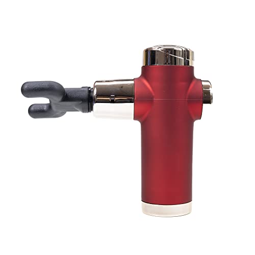 PNI FG8097 masażer wibracyjny, 6 głowic do masażu, 4 poziomy intensywności, akumulator 2500 mAh, czerwony - obrazek 6