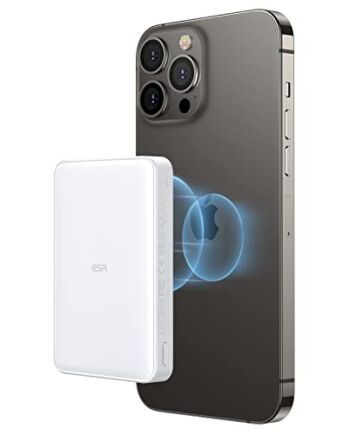 ESR HaloLock Mini Wireless Power Bank, biały