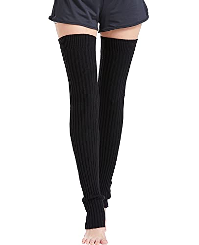 Nanxson Damskie getry długie, dziergane, ocieplacze na nogi, na zimę, - obrazek 3