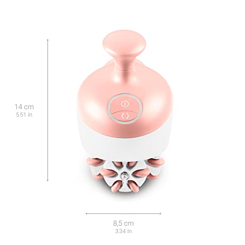 medisana AC 950 Masażer antycellulitowy dla jędrniejszej skóry z 3 nasadkami masującymi, samomasaż z 3 obrotowymi rolkami masującymi i 2 intensywnościami masażu, bezprzewodowy z akumulatorem - obrazek 7