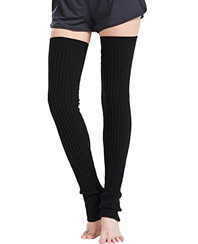 Nanxson Damskie getry długie, dziergane, ocieplacze na nogi, na zimę, - obrazek 6