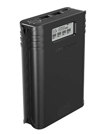 NITECORE F4 czterema gniazdami elastyczna ładowarka IMR/litowo-jonowa/power bank telefonu komórkowego/organizer baterii