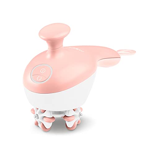 medisana AC 950 Masażer antycellulitowy dla jędrniejszej skóry z 3 nasadkami masującymi, samomasaż z 3 obrotowymi rolkami masującymi i 2 intensywnościami masażu, bezprzewodowy z akumulatorem