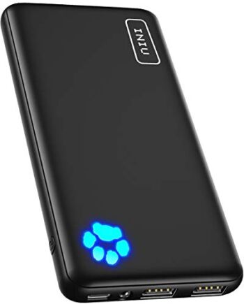INIU Power Bank, Slimmest i Najlżejsza 10 000 mAh 3A Szybka 3 Wyjścia,