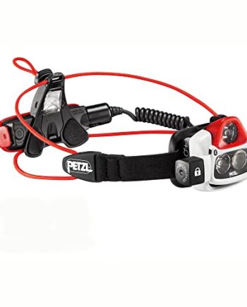 Petzl Nao Plus latarka czołowa, czarna/czerwona, jeden rozmiar