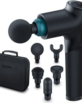 Beurer MG 185 Pistolet do masażu, pistolet do masażu z 5 nasadkami, mo