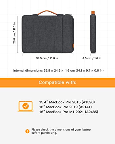 Inateck Etui na laptopa kompatybilne z MacBook Pro 16" 2019-2021 M1; 1 - obrazek 7