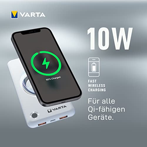VARTA Wireless Power Bank 10 000 + kabel do ładowania, 10 000 mAh - obrazek 3